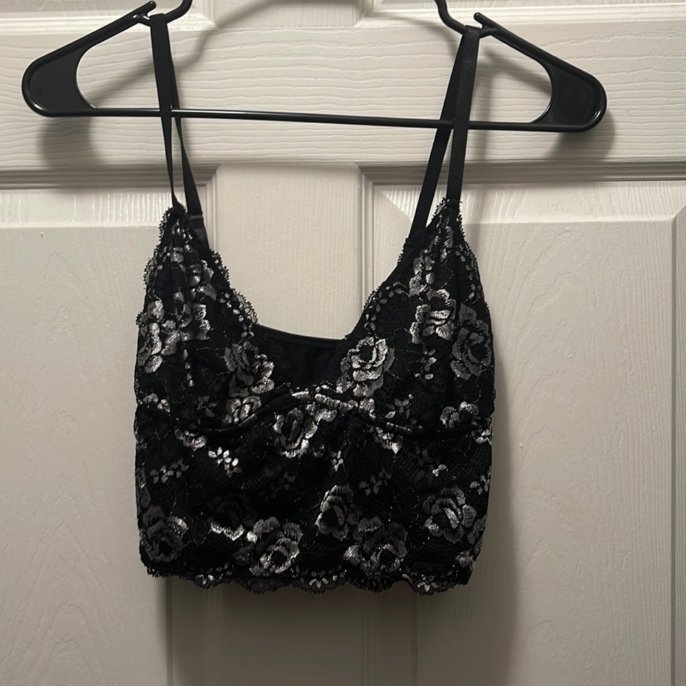 Rose lingerie top